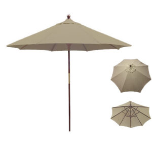 Umbrella Beige 9′ with Base