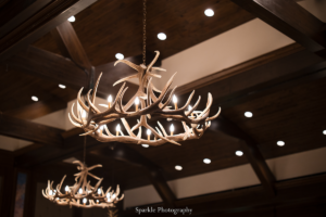 Large Elk Antler Chandelier