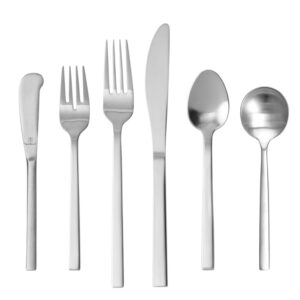 Arezzo Brushed Steel Flatware