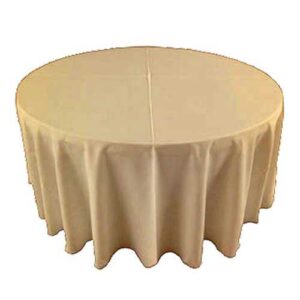 Beige Polyester Linens