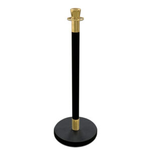 Black & Gold Stanchion