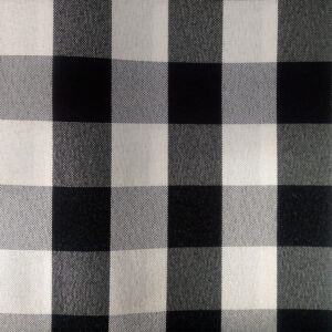 Black And White Checkered Poly