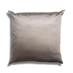 Brushed Silver Accent Pillow 18″x18″