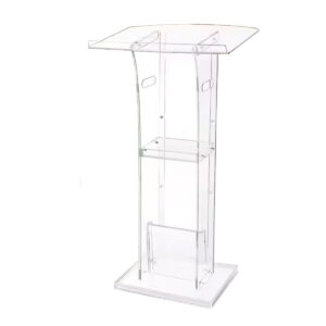 Clear Acrylic Podium