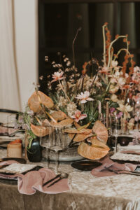 Rose Velvet Linen