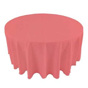 Dusty Rose Polyester Linens