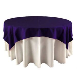 Eggplant Polyester Linens