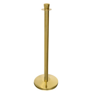 Gold Stanchion Rope Style