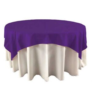 Grape Polyester Linens