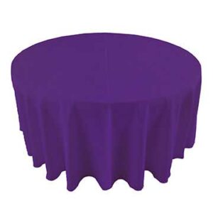 Grape Polyester Linens