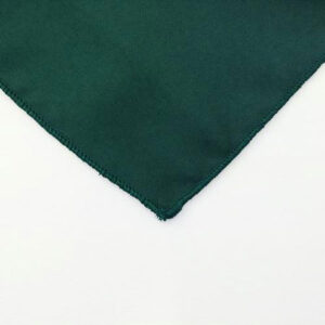 Hunter Green Polyester Linens