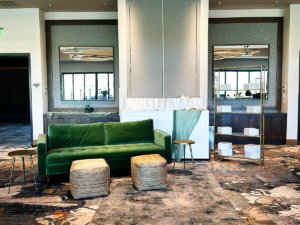 Sven Grass Green Velvet Sofa