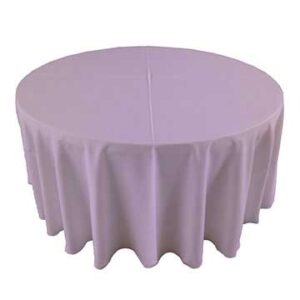 Lilac Polyester Linens