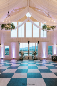 Black & White Oak Dance Floor