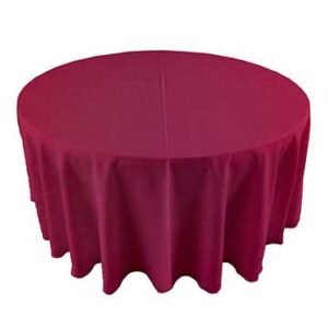 Magenta Polyester Linens