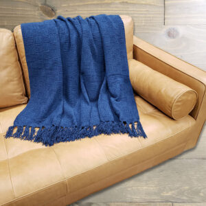 Royal Fringe Throw Blanket