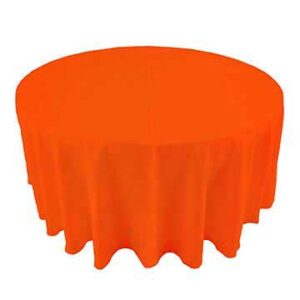 Orange Polyester Linens