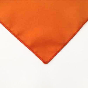 Orange Polyester Linens