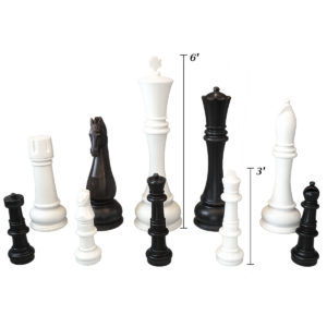 Over-sized Chess Decor