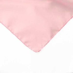 Pastel Pink Polyester Linens