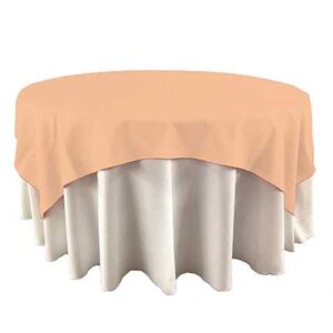 Peach Polyester Linens