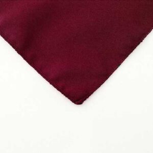 Raspberry Polyester Linens