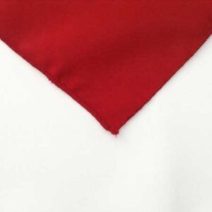 Red Polyester Linens