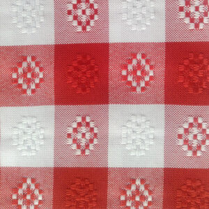 Red And White Checkered Poly