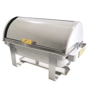 Gold Handle Roll Top Chafer 8Qt