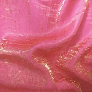 Rose Iridescent Crush Linen