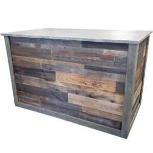 Rustic Barnwood Bar