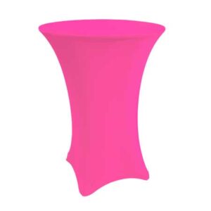 Spandex Neon Pink Linen