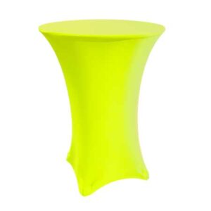 Spandex Neon Yellow Linen