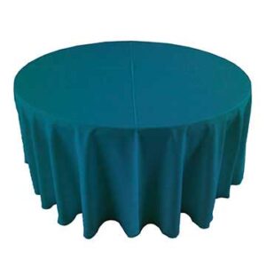 Teal Polyester Linens