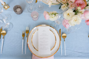 Hampton White & Gold Flatware