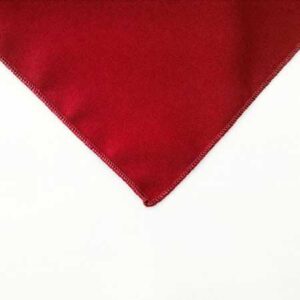 Turkey Red Polyester Linens