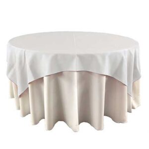 White Polyester Linens