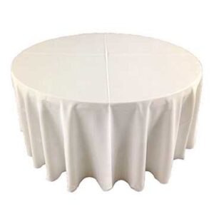 White Polyester Linens