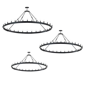 Wrought Iron Chandeliers