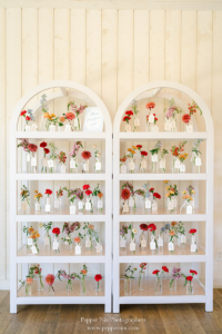 White Cane Etagere