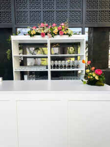 White Etagere Shelf