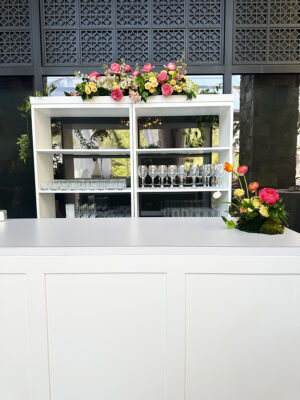 White Etagere Shelf