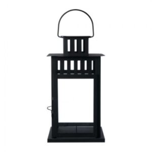 Black Framed Lantern 11″