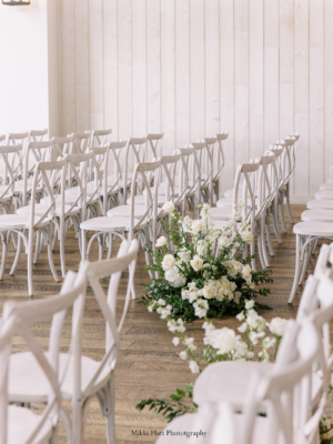 Whitewash Crossback Chair