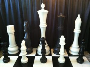 Over-sized Chess Decor