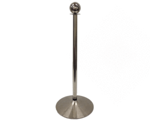 Chrome Stanchion Rope Style