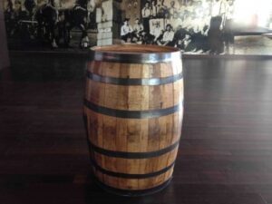 Whiskey Barrel Decor