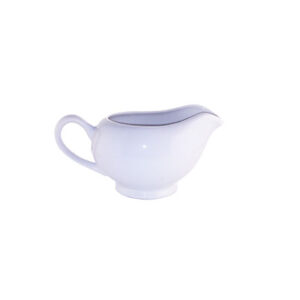 White Ceramic Gravy Boat