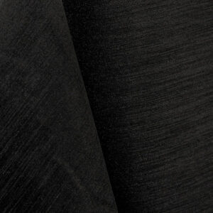 Black Majestic Dupioni Linen