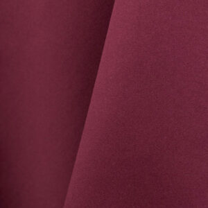 Burgundy Satin Lamour Matte Linen